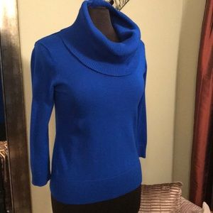 Cable & Gauge cowl neck sweater, Sz S, NWT